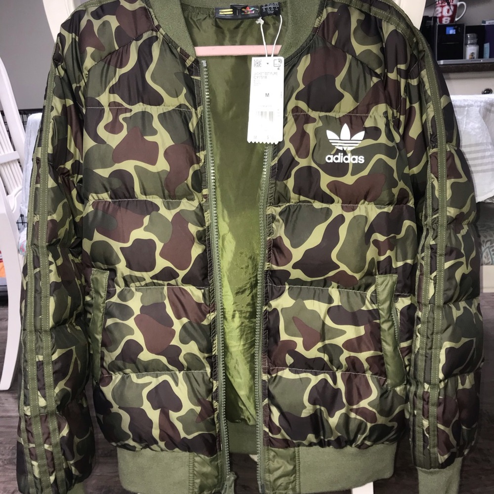ADIDAS SPECIAL EDITION Camo Bomber Jacket